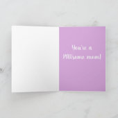 ピレ素晴らしネー母の日 カード (内部)