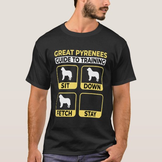 ピレ素晴らしネー犬の訓練ガイド Tシャツ (正面)
