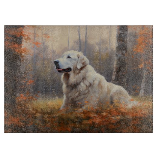 ピレ素晴らしネー紅葉秋インスパイア カッティングボード (正面)