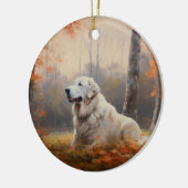 ピレ素晴らしネー紅葉秋インスパイア セラミックオーナメント (左)