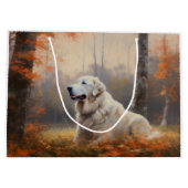 ピレ素晴らしネー紅葉秋インスパイア ラージペーパーバッグ (裏面)