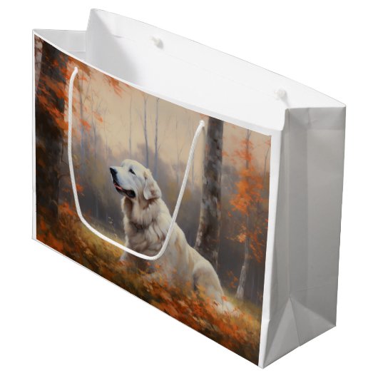 ピレ素晴らしネー紅葉秋インスパイア ラージペーパーバッグ (正面アングル)