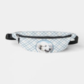 ピレ素晴らしネー絵を描ズホワイトオリジナルペットドッグアート ファニーパック (正面)