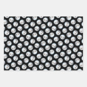 ピレ素晴らしネー絵を描ズホワイトオリジナルペットドッグアート ラッピングペーパーシート (正面3)