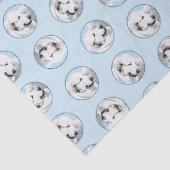 ピレ素晴らしネー絵を描ズホワイトオリジナルペットドッグアート 薄葉紙 (詳細)