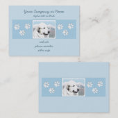 ピレ素晴らしネー絵画ズ – オリジナルドッグアート 名刺 (正面/裏面)