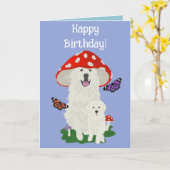 ピレ素晴らしネー誕生日 カード (黄色い花)