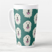 ピレ素晴らしネー カフェラテマグ (左アングル)