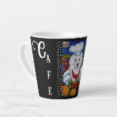 ピレ素晴らしネー カフェラテマグ (左アングル)