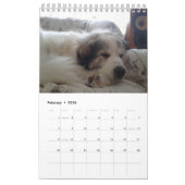 ピレ素晴らしネ暦 カレンダー (2月 2026)