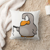 ピロおもしろいー、ペンギン クッション (ブランケット)