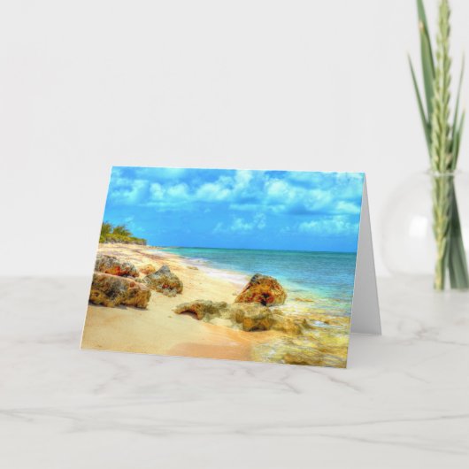 ピロリービーチグリーティングカード カード (正面)