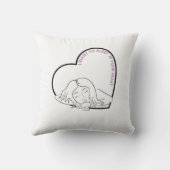 ピローとハート クッション (裏面)