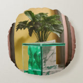 ピローアート ラウンドクッション (正面)