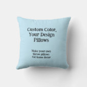 ピローカスタムパーソナライズされたズ – 文字、写真、ロゴ クッション (裏面)