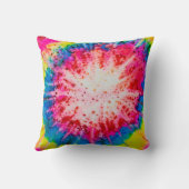 ピローカラフルケース、明鮮やか色 クッション (裏面)