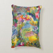 ピローカラフルドコール美的ドリーミー枕 アクセントクッション (裏面(縦))