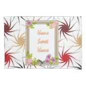 ピローケースカラフルカラーズホームスイートホーム 枕カバー (正面)