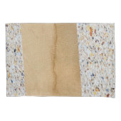 ピローケースカラフルベージュ 枕カバー (正面)