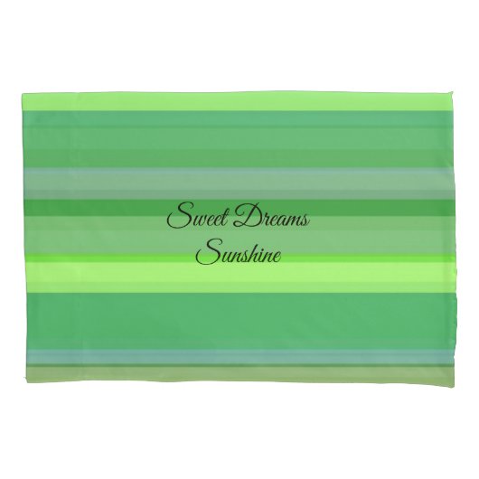 ピローケースストライプ 枕カバー (正面)