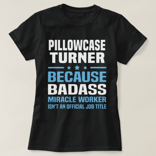 ピローケースターナー Tシャツ (デザイン正面)