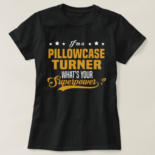ピローケースターナー Tシャツ (デザイン正面)