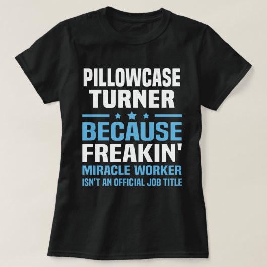 ピローケースターナー Tシャツ (デザイン正面)