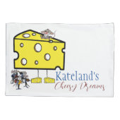 ピローケースチーズドリームミュージック 枕カバー (裏面)