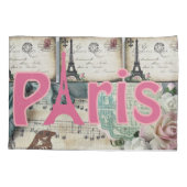 ピローケースパリフランス 枕カバー (裏面)