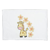 ピローケースホワイトキリンフローラ 枕カバー (正面)