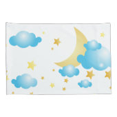 ピローケースSet-Iは月と背中にあなたを愛する 枕カバー (裏面-右)