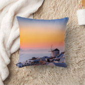 ピローサントリーニオイア クッション (ブランケット)