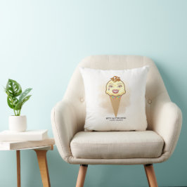 ピローソフトファン ベティーバターピーカン クッション