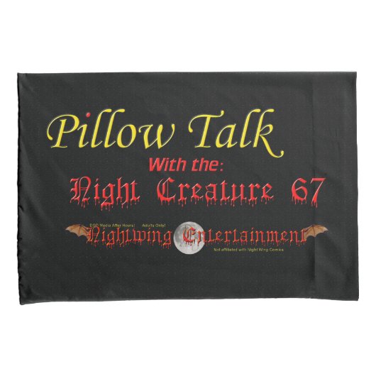 ピロートーク 枕カバー (正面右)