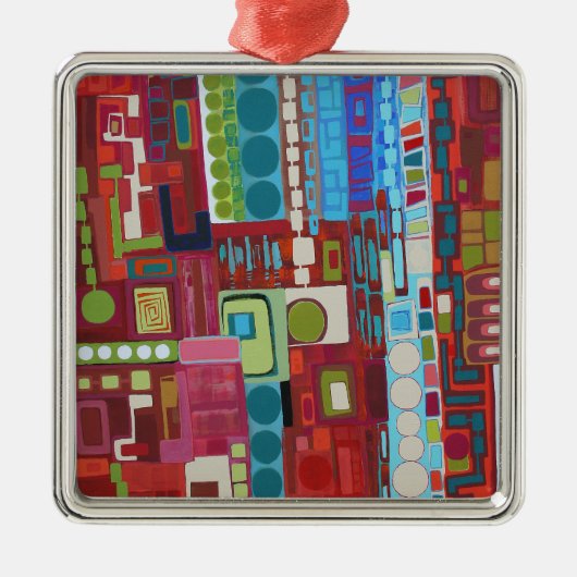 ピローハウスオーナメント メタルオーナメント (正面)