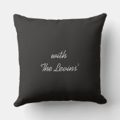 ピローパスソーバー20 x 20エルサレムビーチ クッション (裏面)