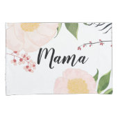 ピローパーソナライズされたケースベビーピンクコスモスオンウィット 枕カバー (正面右)