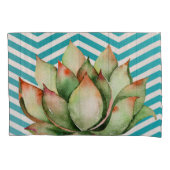 ピローパーソナライズされたケースボホカクティサボスクル 枕カバー (正面左)