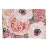 ピローパーソナライズされたケース幾何学的ガーデンバラ 枕カバー (正面左)