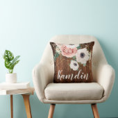 ピローパーソナライズされたジオメトリックガーデンバラバーヌウ クッション (椅子)