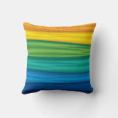 ピローパーソナライズされたLGBTQレインボー旗レズビアンゲイ クッション (裏面)