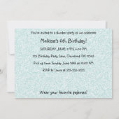 ピローファイトスリープバー招待状 招待状 (裏面)