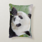 ピローフォトジャイアントパンダ。 アクセントクッション (裏面(縦))