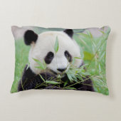 ピローフォトジャイアントパンダ。 アクセントクッション (裏面)