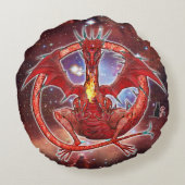 ピロープコズミックドラゴン ラウンドクッション (裏面)