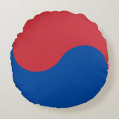 ピローラウンド – 韓国陰陽-ヴィンテージ&モダン ラウンドクッション (正面)