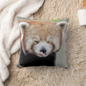 ピロー写真の赤パンダ。 クッション (ブランケット)