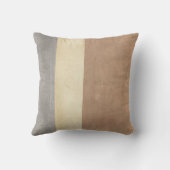 ピロー動揺してシャビーなシックなスタイルストライプ クッション (裏面)