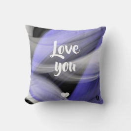 ピロー抽象芸術インテリアトレンドラベンダーバイオレット クッション