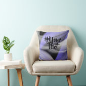 ピロー抽象芸術インテリアトレンドラベンダーバイオレット クッション (椅子)